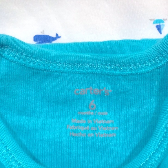 6-piece bundle 0-3 & 6 months onesies - Picture 6 of 9